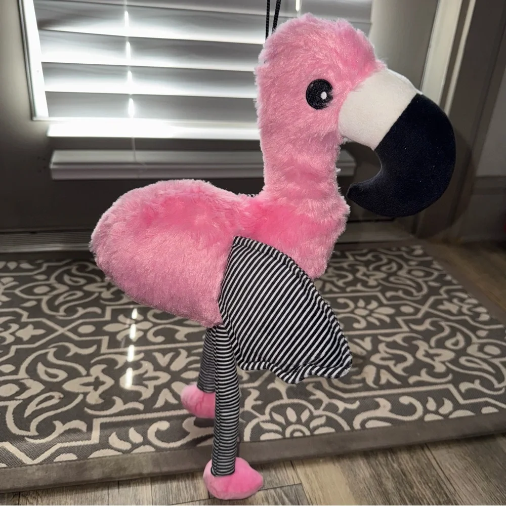 Pink Flamingo Stuffed Animal Toy